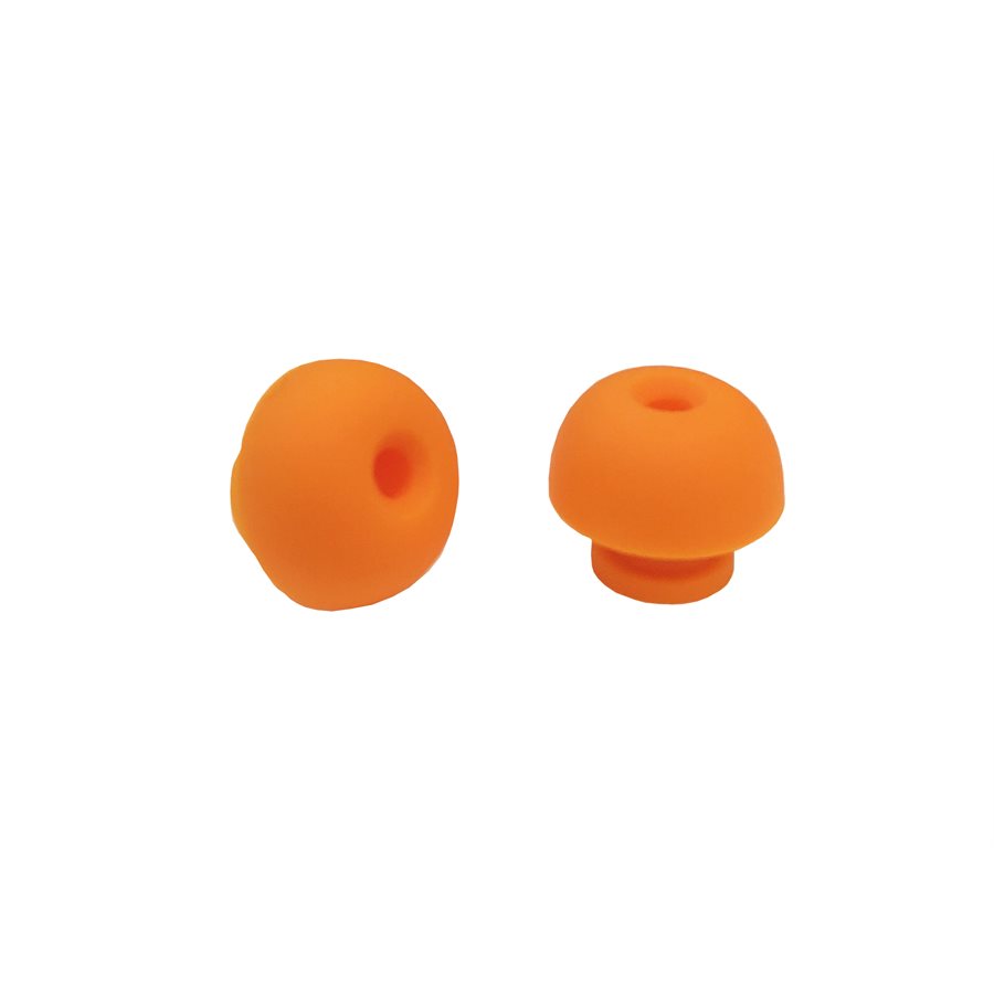 Audiologist's Choice® AC Series Single Use Eartips - 14mm, Orange (100 / pk)